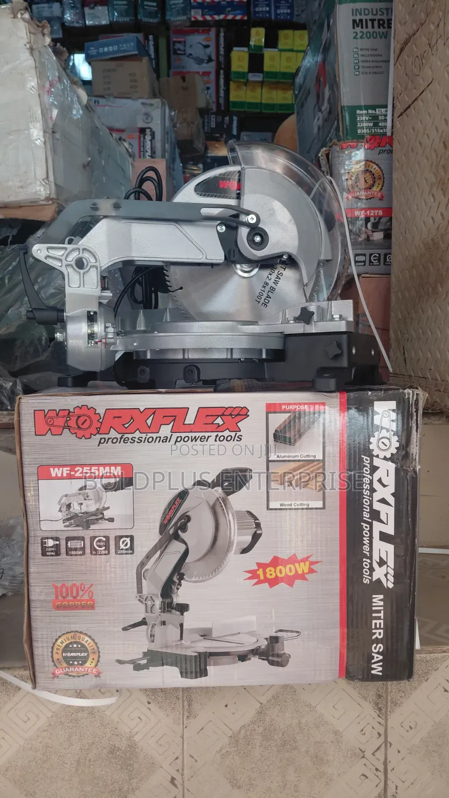 1800 Watts Worxflex 10 Inches Mitre Saw Machine
