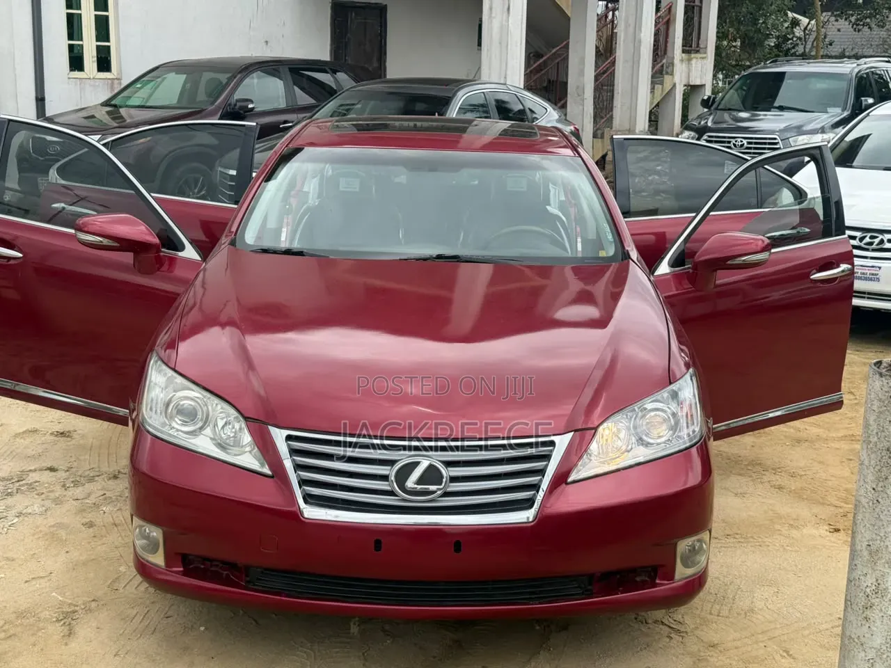Lexus ES 2012 Red