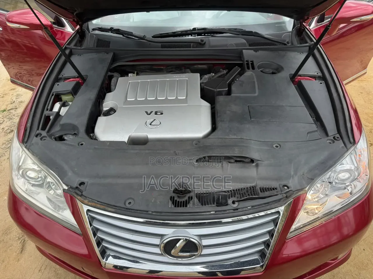 Lexus ES 2012 Red