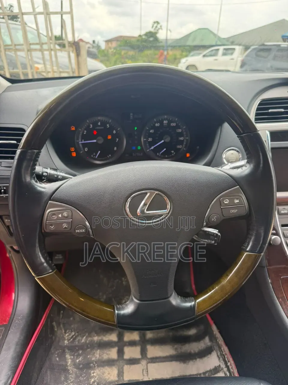 Lexus ES 2012 Red