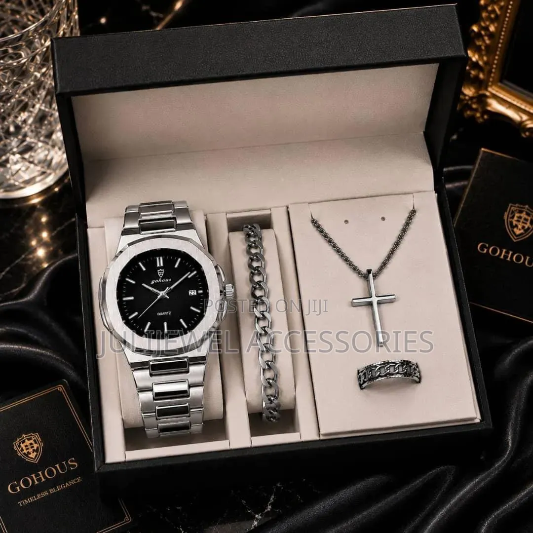 High Quality GOHOUS Poedagar Watch For Him Comes With Classic Gift Set