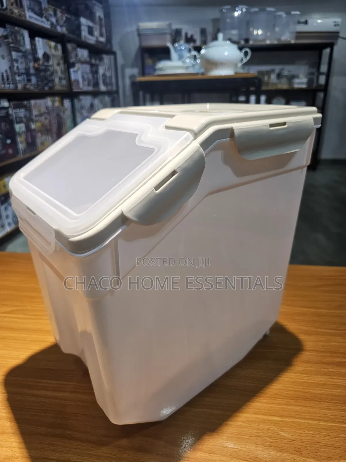 Heavy Duty Food Storage Box With Airtight Flip Lid – 10kg 15kg 25kg