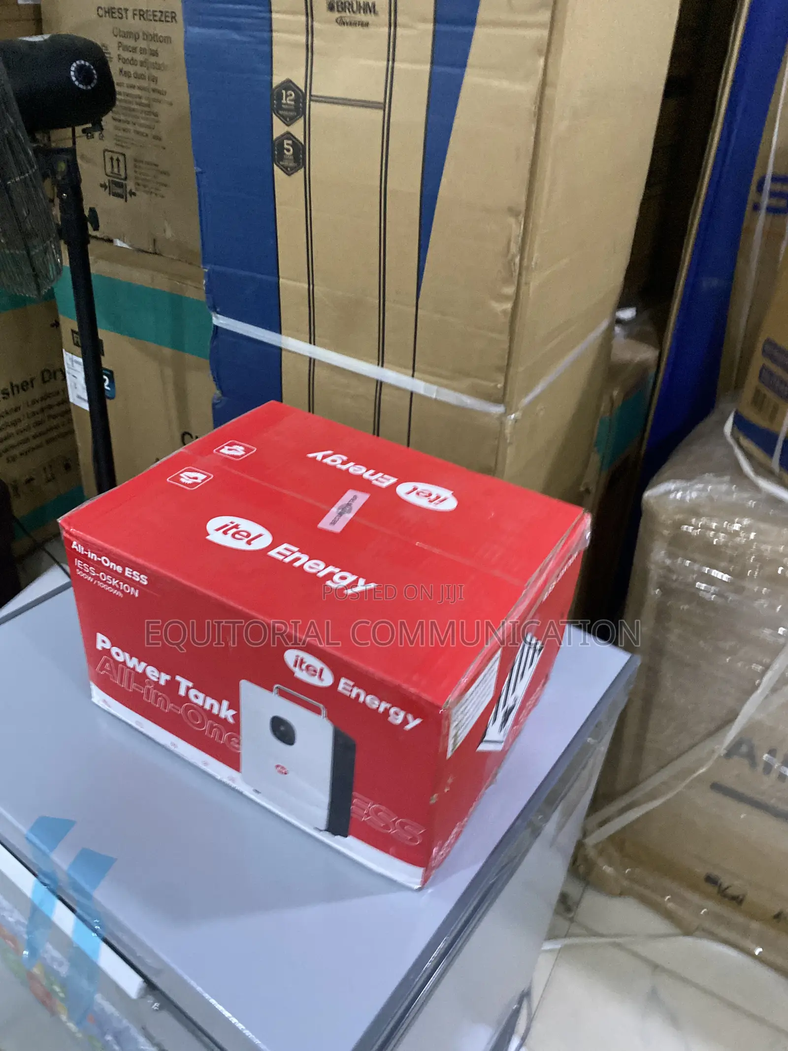 Itel IESS-O5K1ON Solar Rechargeable Power Station