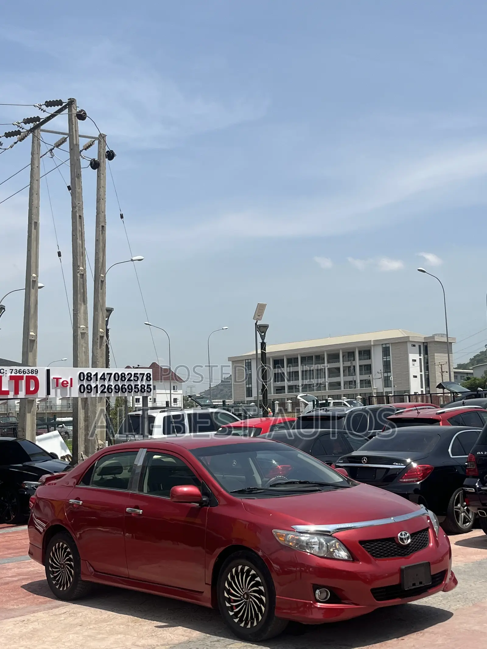 Toyota Corolla 2009 Red