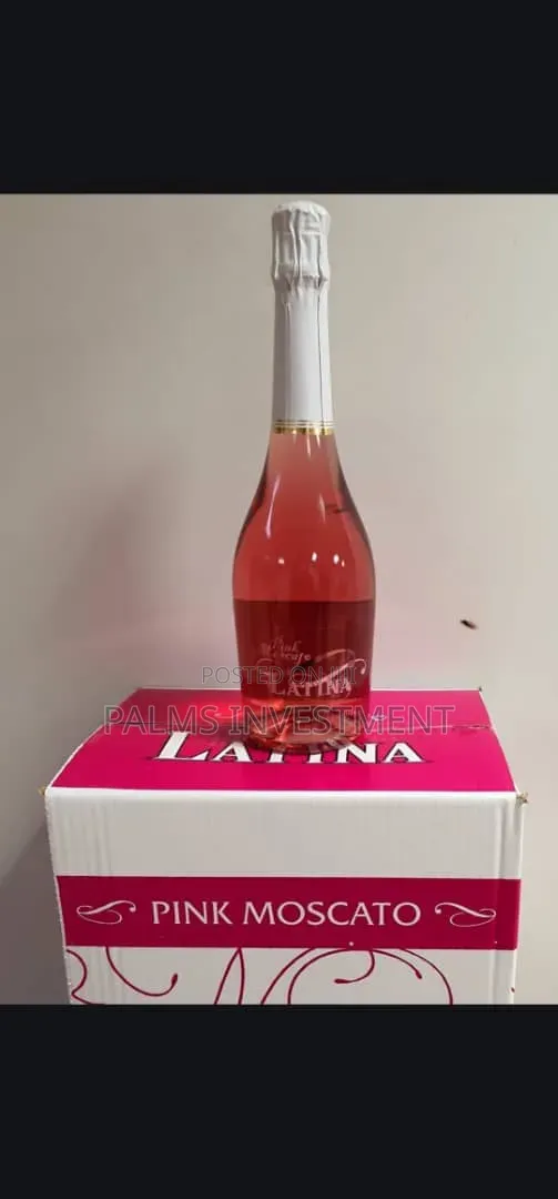 Pink Moscato Wine