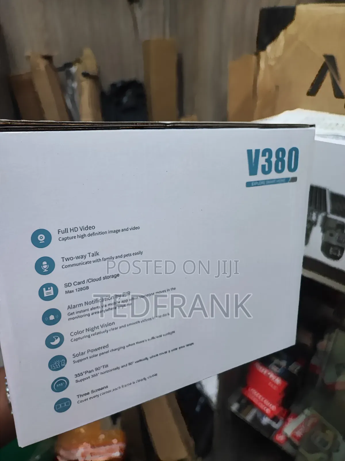 V380 Intelligent Solar Camera