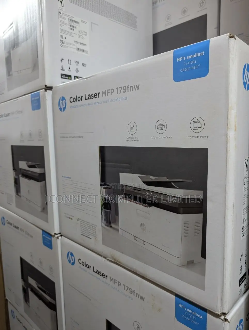 HP Color Laser 179fnw Wireless All in One Laser Printer