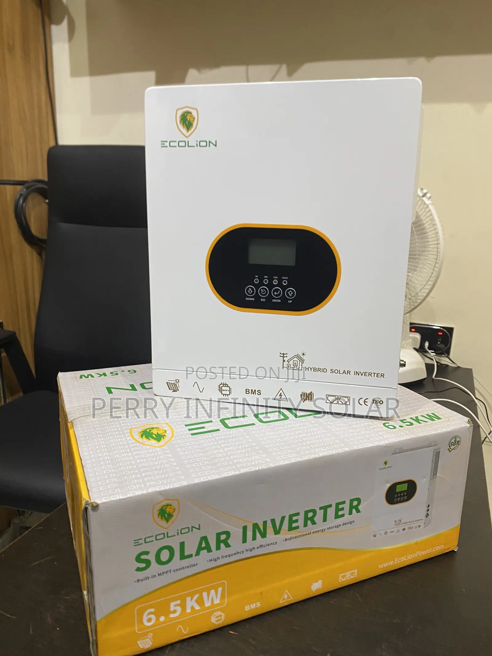 EcoLion 6.5kW Hybrid Solar Inverter – 48