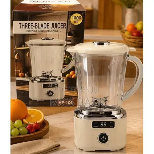 3 Blades Rechargeable Blender/Juicer