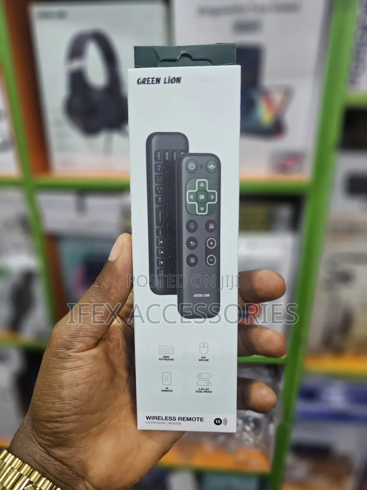 GREEN LION UNIVERSAL WIRELESS REMOTE(Anything That Uses Remote)