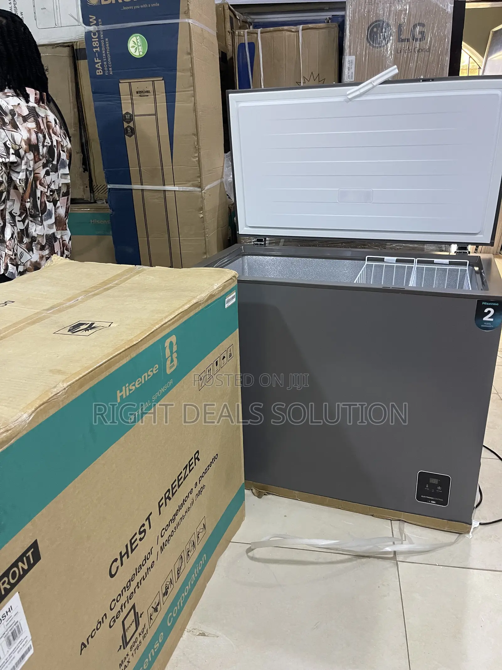 Your Frozen Food Business Needs Space – Hisense 340SHI Always Delivers