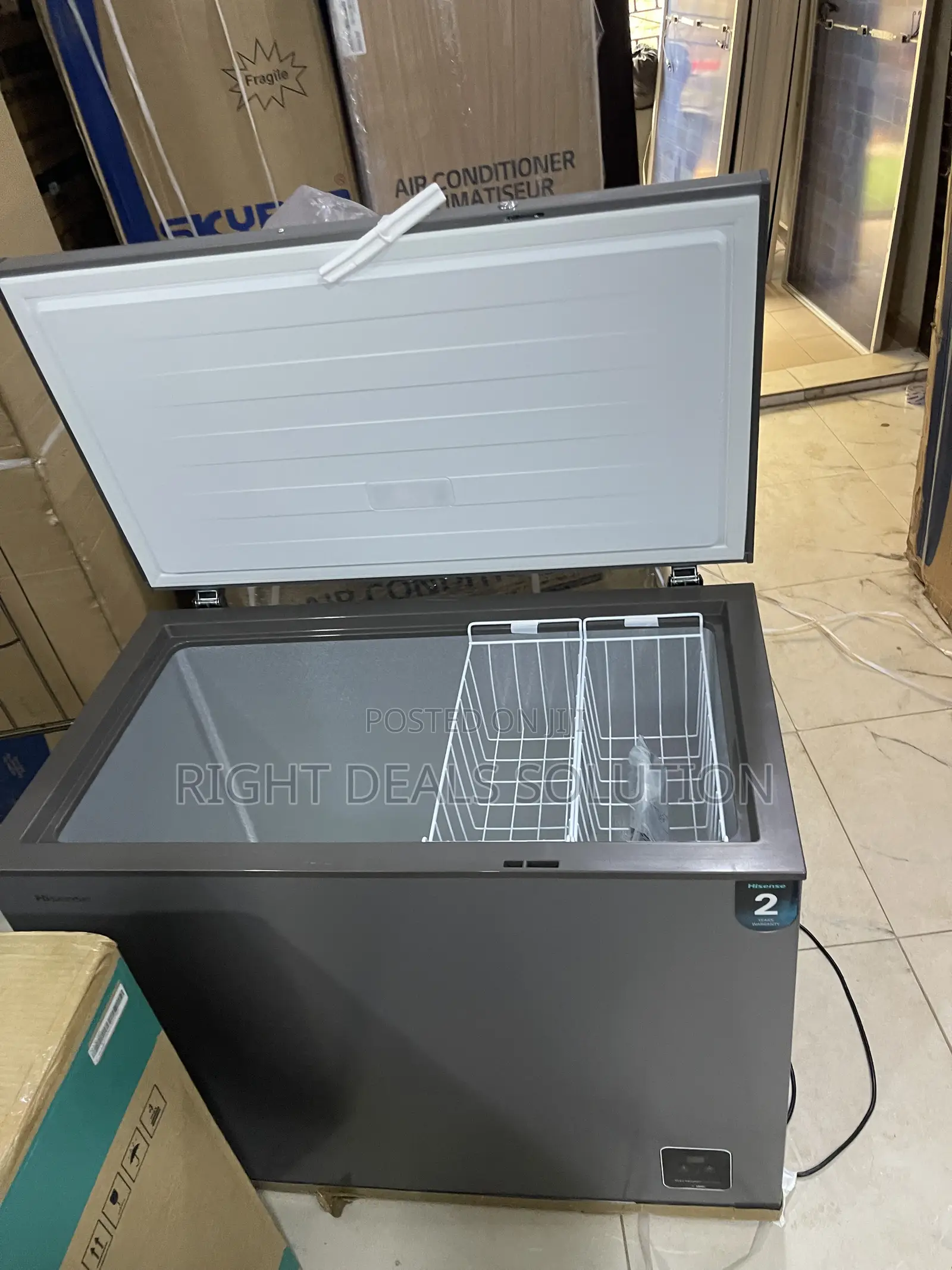 Brand New Hisense 340SHI – Designed for Bigger Freezing Requirements