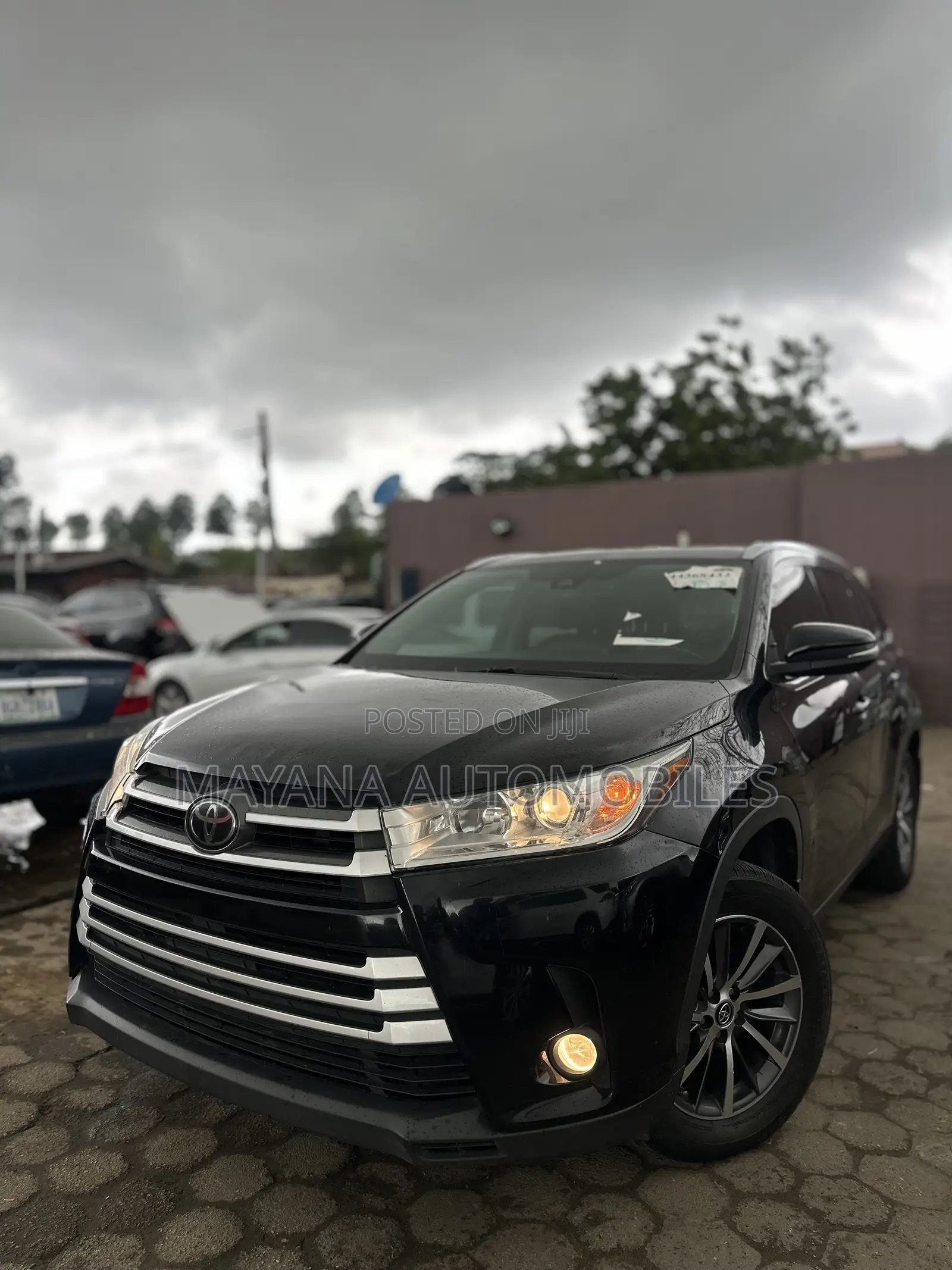 Toyota Highlander XLE 2019 Black