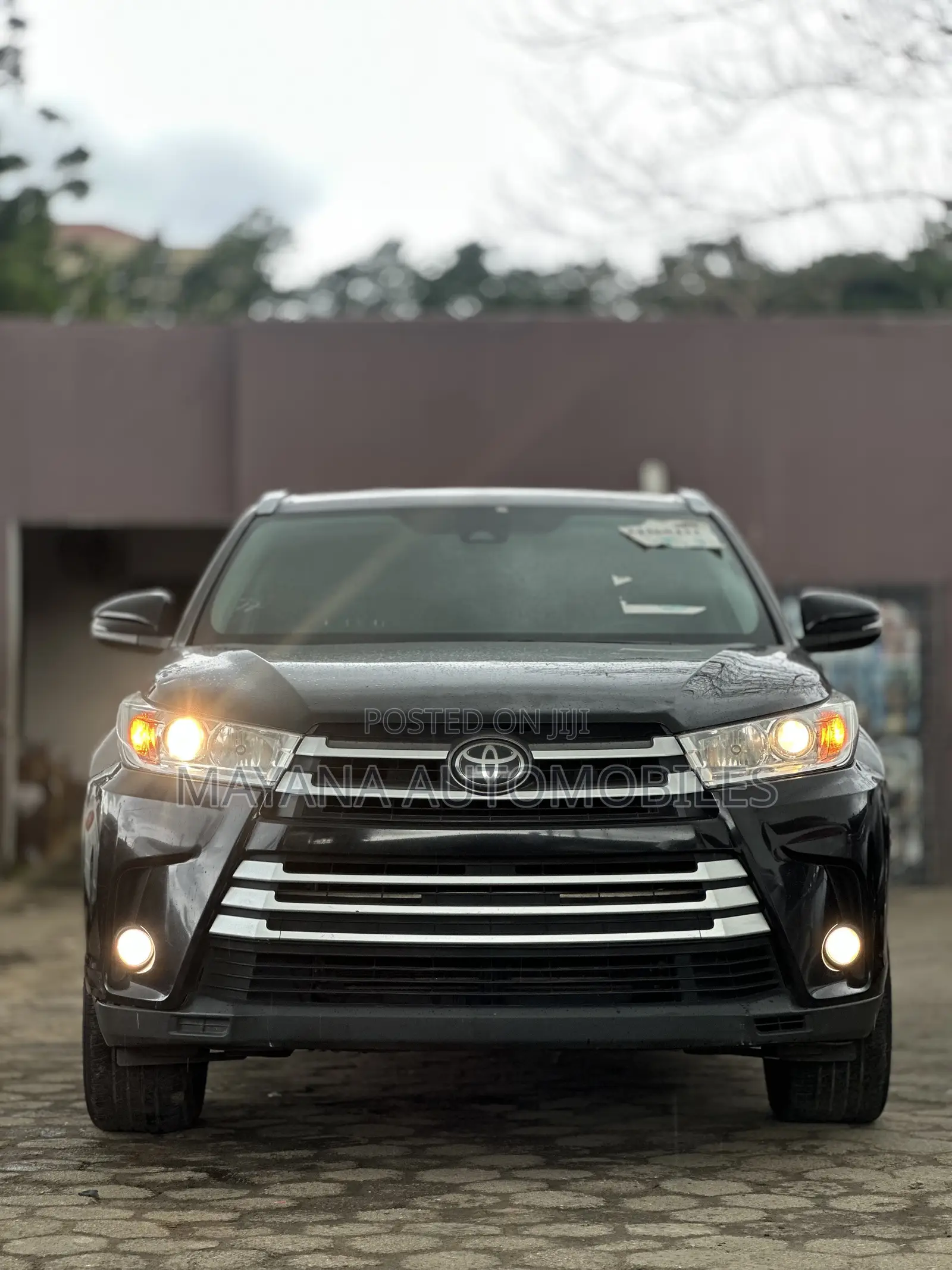 Toyota Highlander XLE 2019 Black