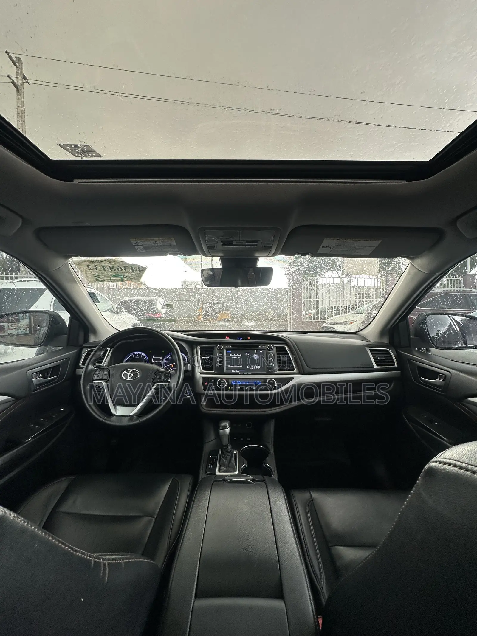 Toyota Highlander XLE 2019 Black