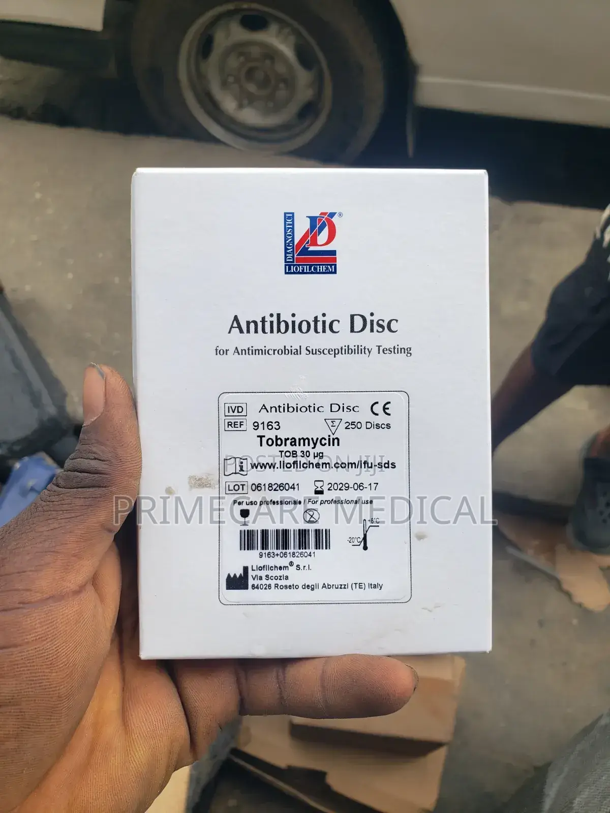 Tobramycin Antibiotic Discs
