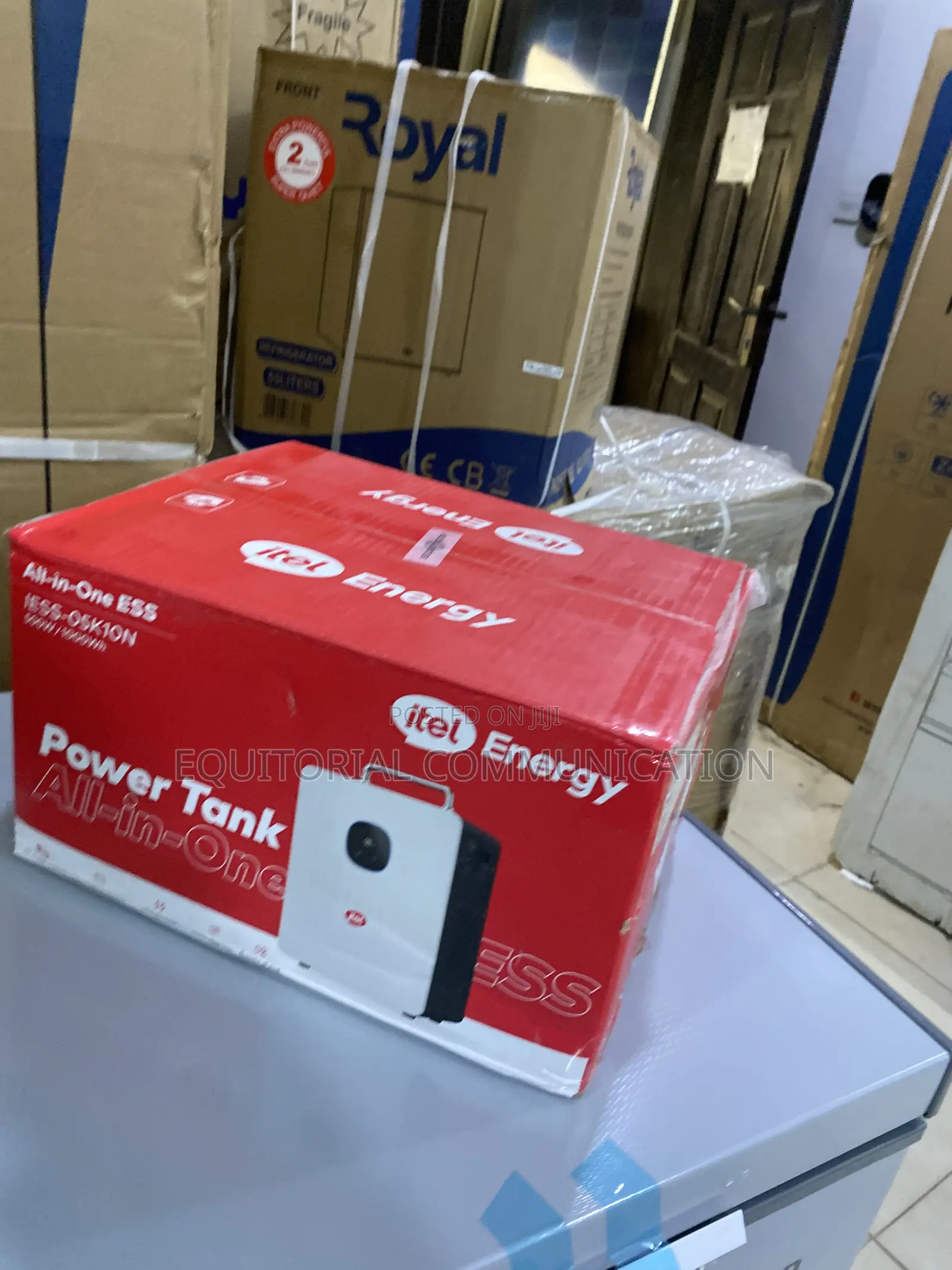 Itel Power Tank Solar Rechargeable Energy Unit