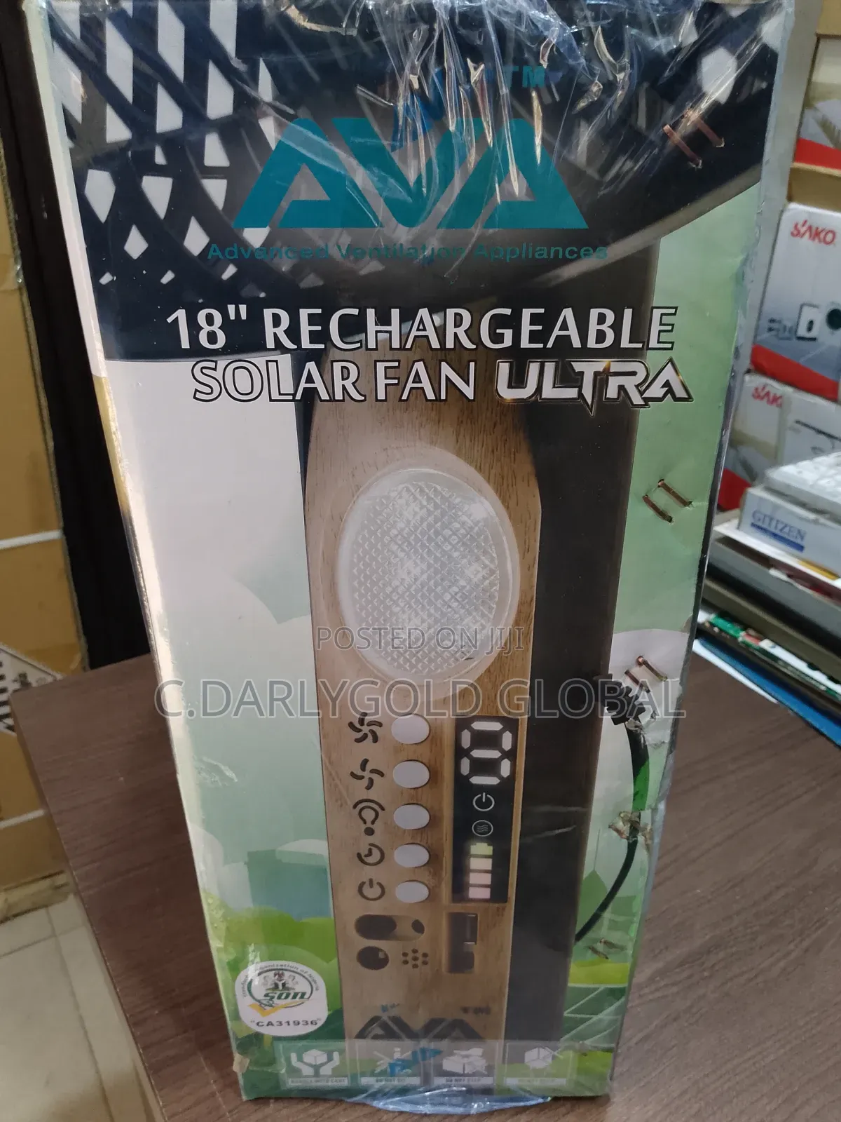 Ava Solar 18inches Rechargeable