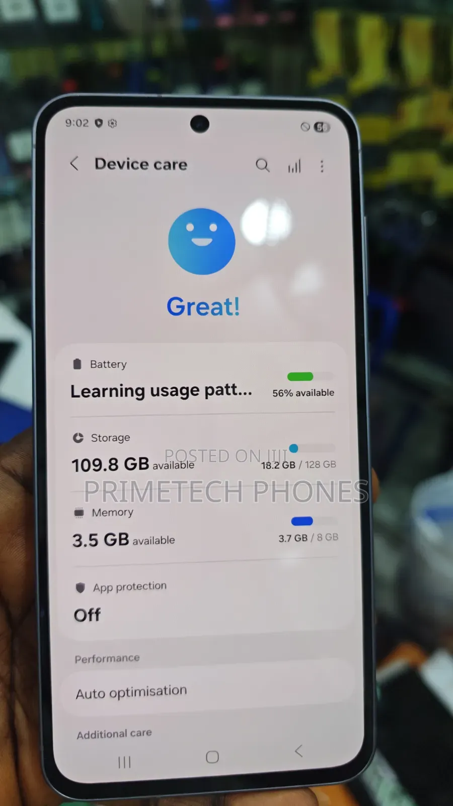 Samsung Galaxy A56 128 GB Green