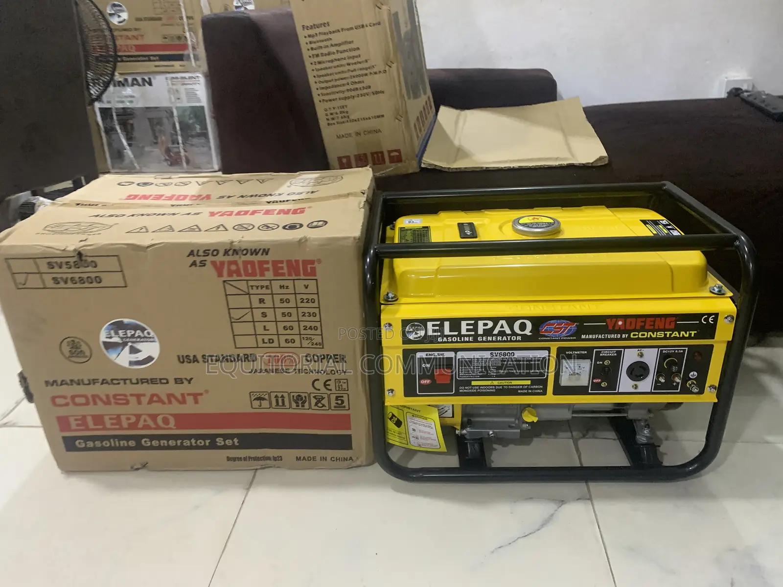 Elepaq SV6800 4500W Power Supply Machine
