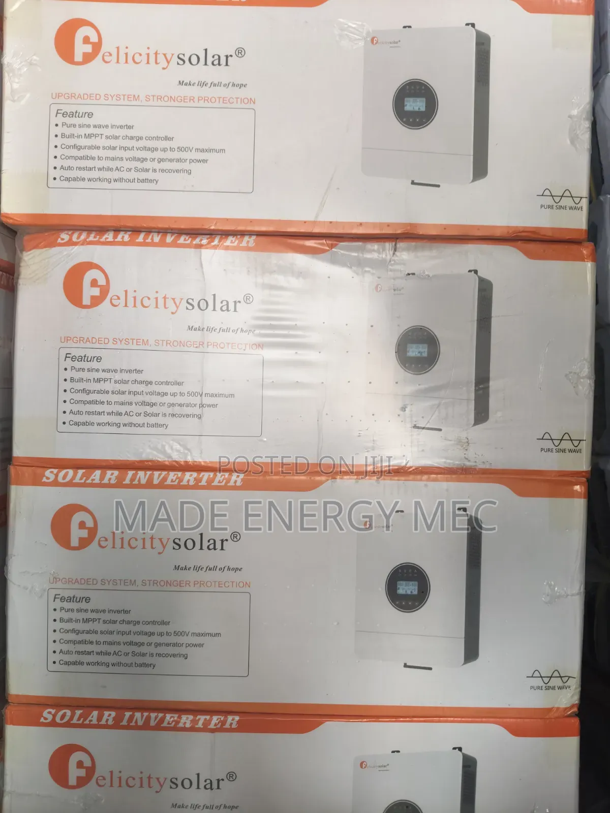 Felicity Solar 6kva / 6kw 48v Hybrid Solar Inverter — Ivem6048-Ii