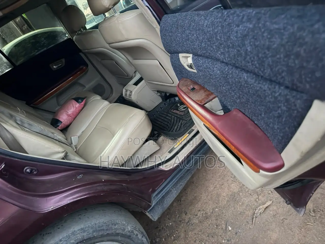 Lexus RX 2007 Red
