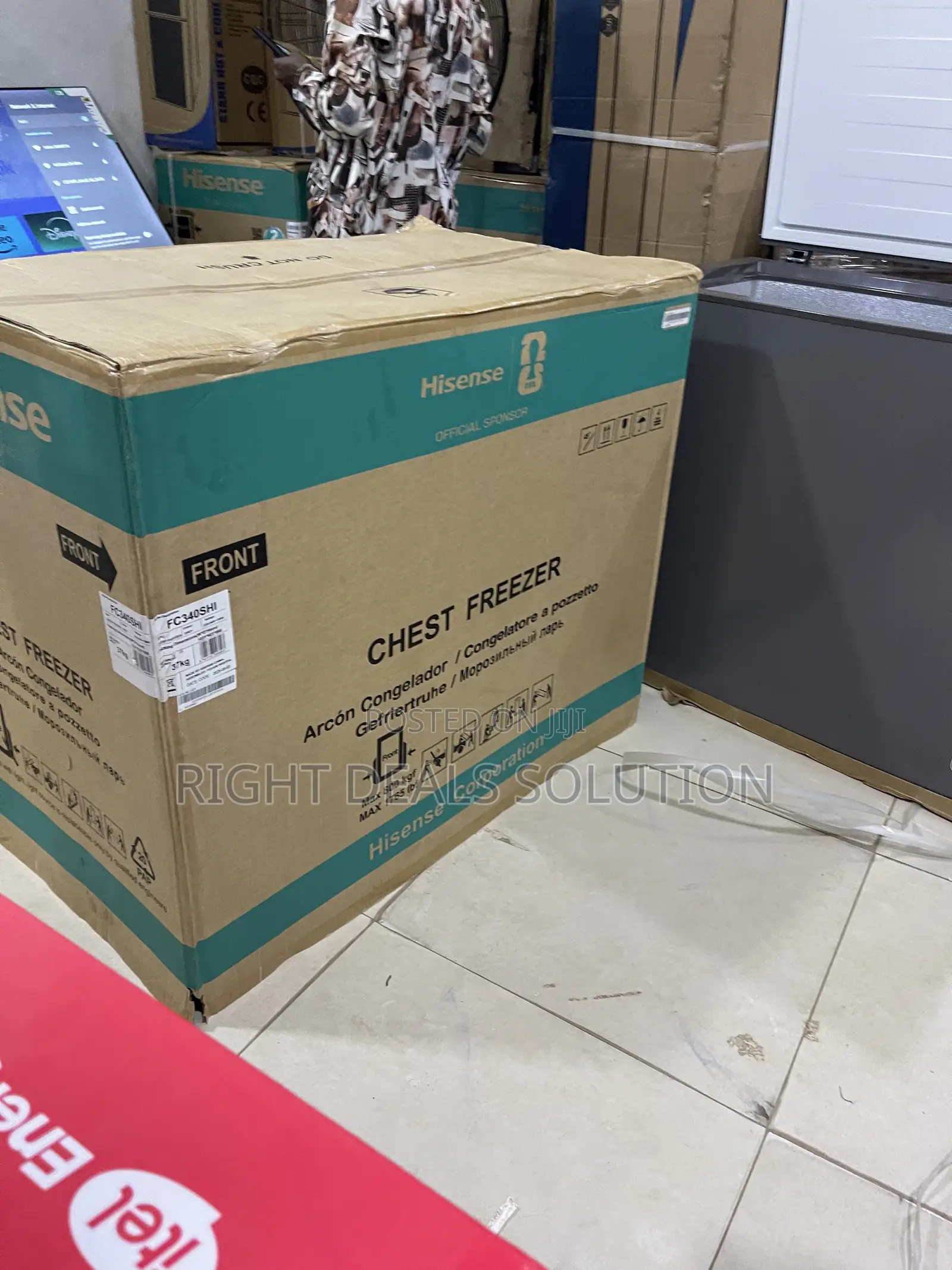 Big Storage Meets Modern Inverter Technology — Hisense 340SHI Freezer