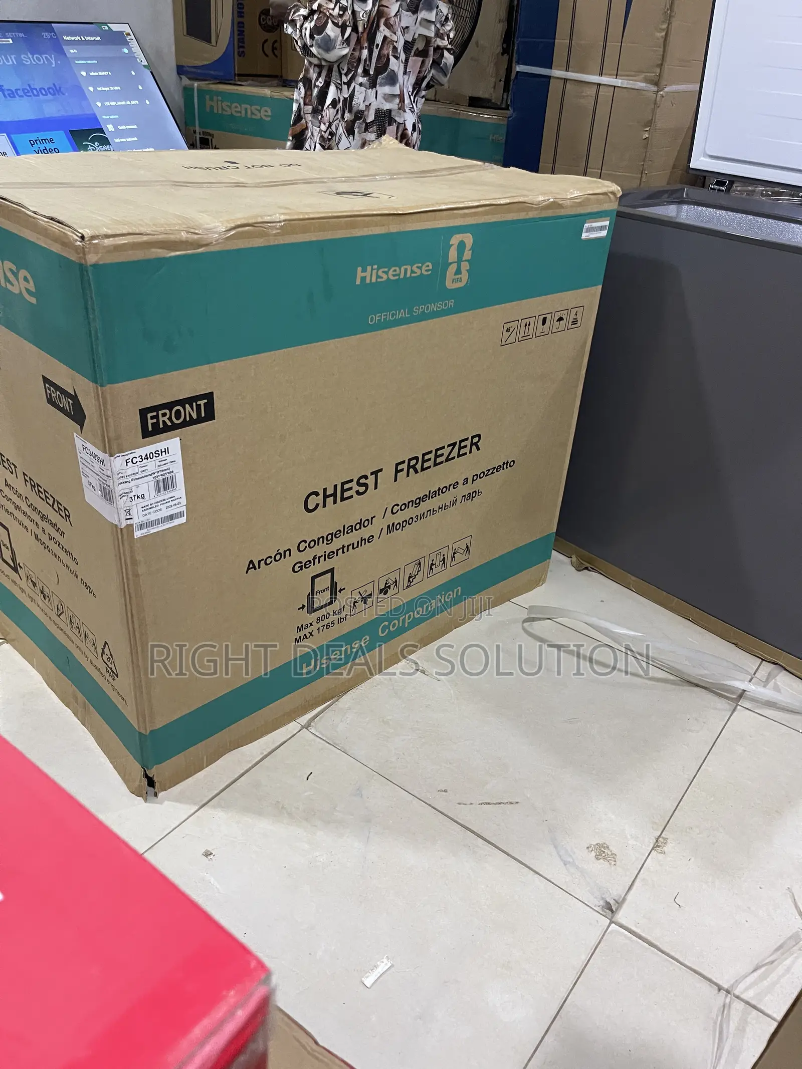 Big Storage Meets Modern Inverter Technology — Hisense 340SHI Freezer