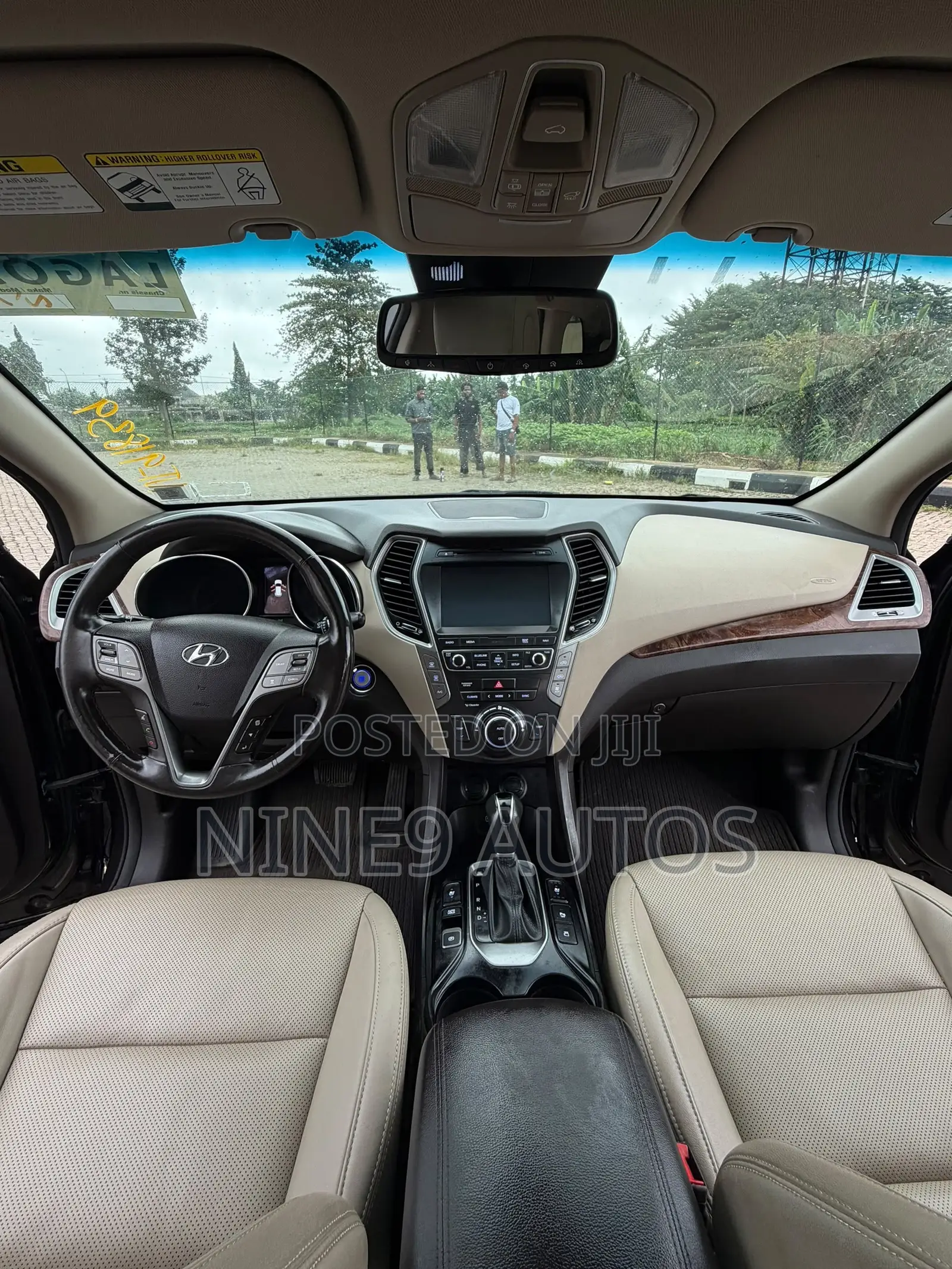 Hyundai Santa Fe Limited Ultimate AWD 2017 Brown