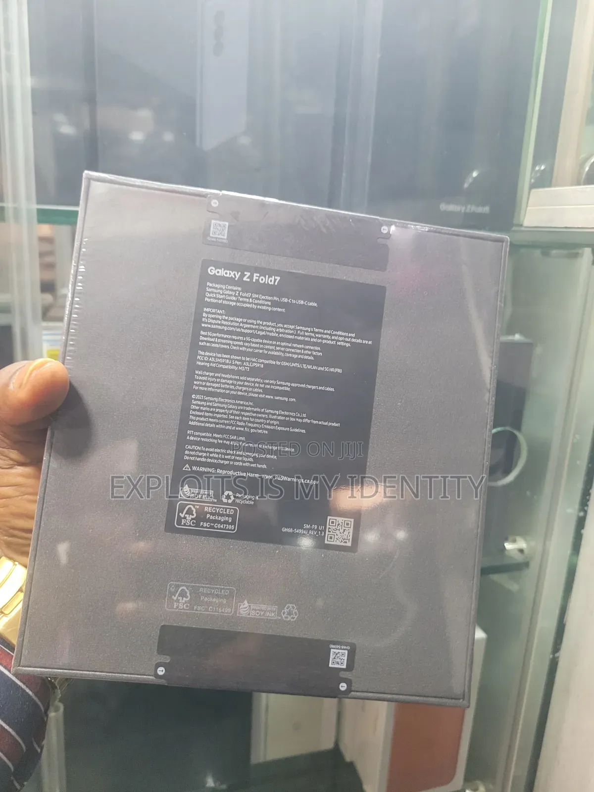New Samsung Galaxy Z Fold7 512 GB Blue