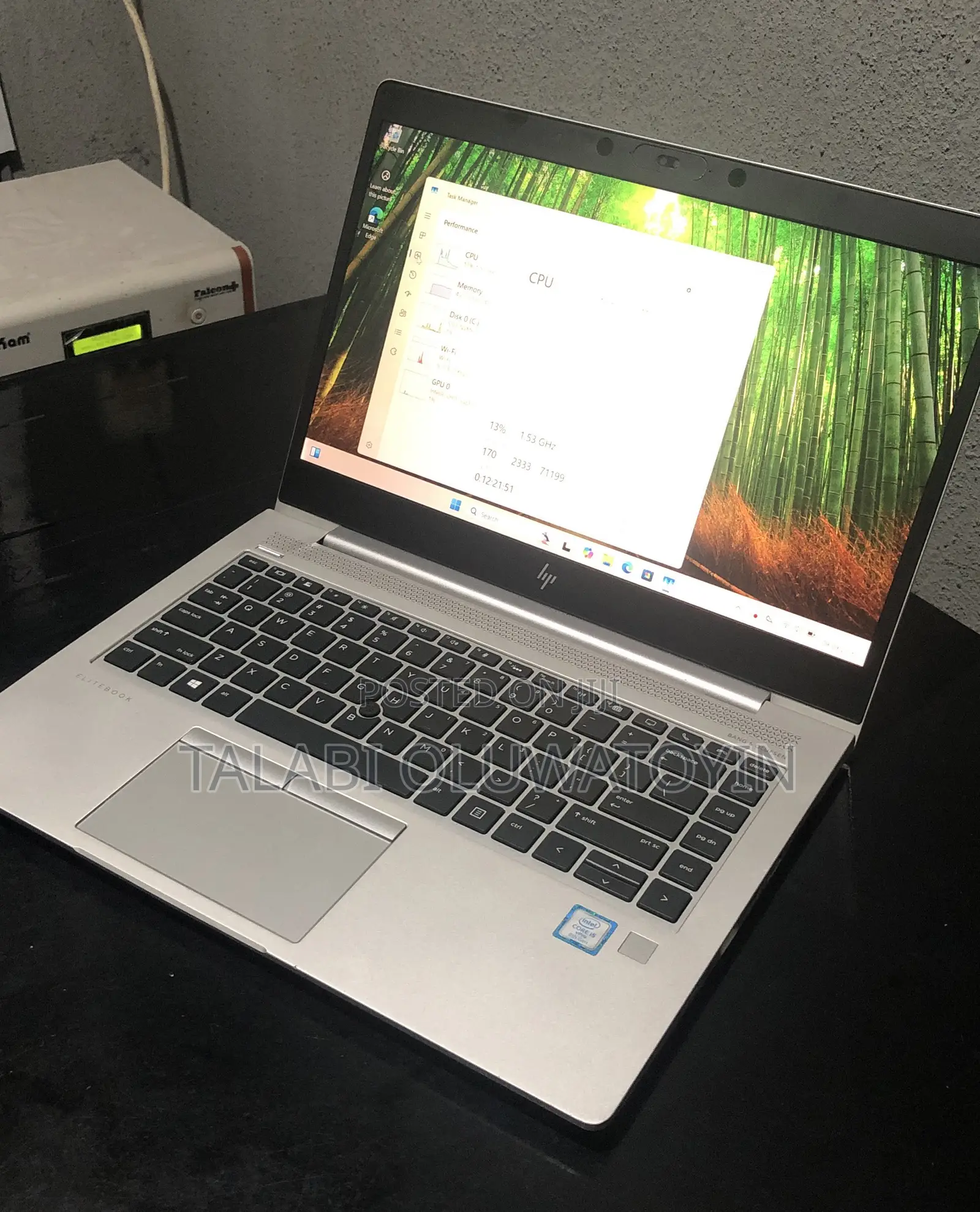 Laptop HP EliteBook 840 G5 8GB Intel Core i5 SSD 256GB