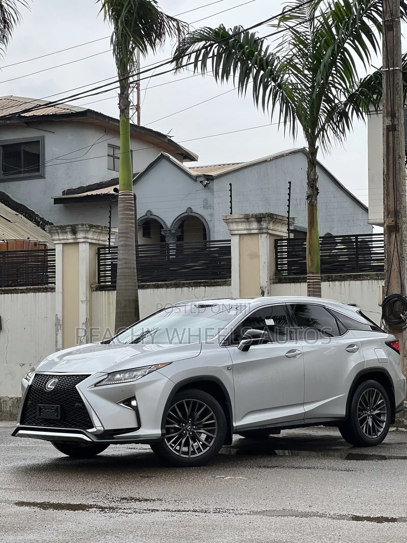 Lexus RX 350 F Sport AWD 2016 Silver