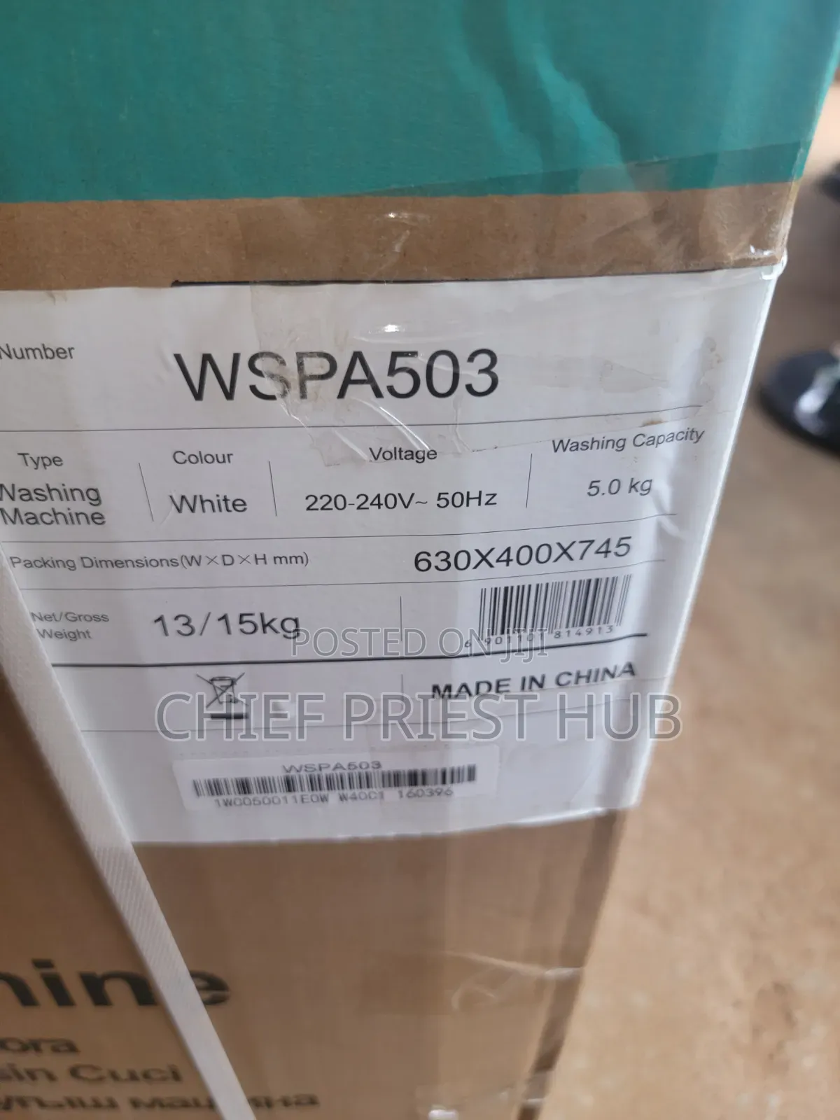 Hisense Washing Machine