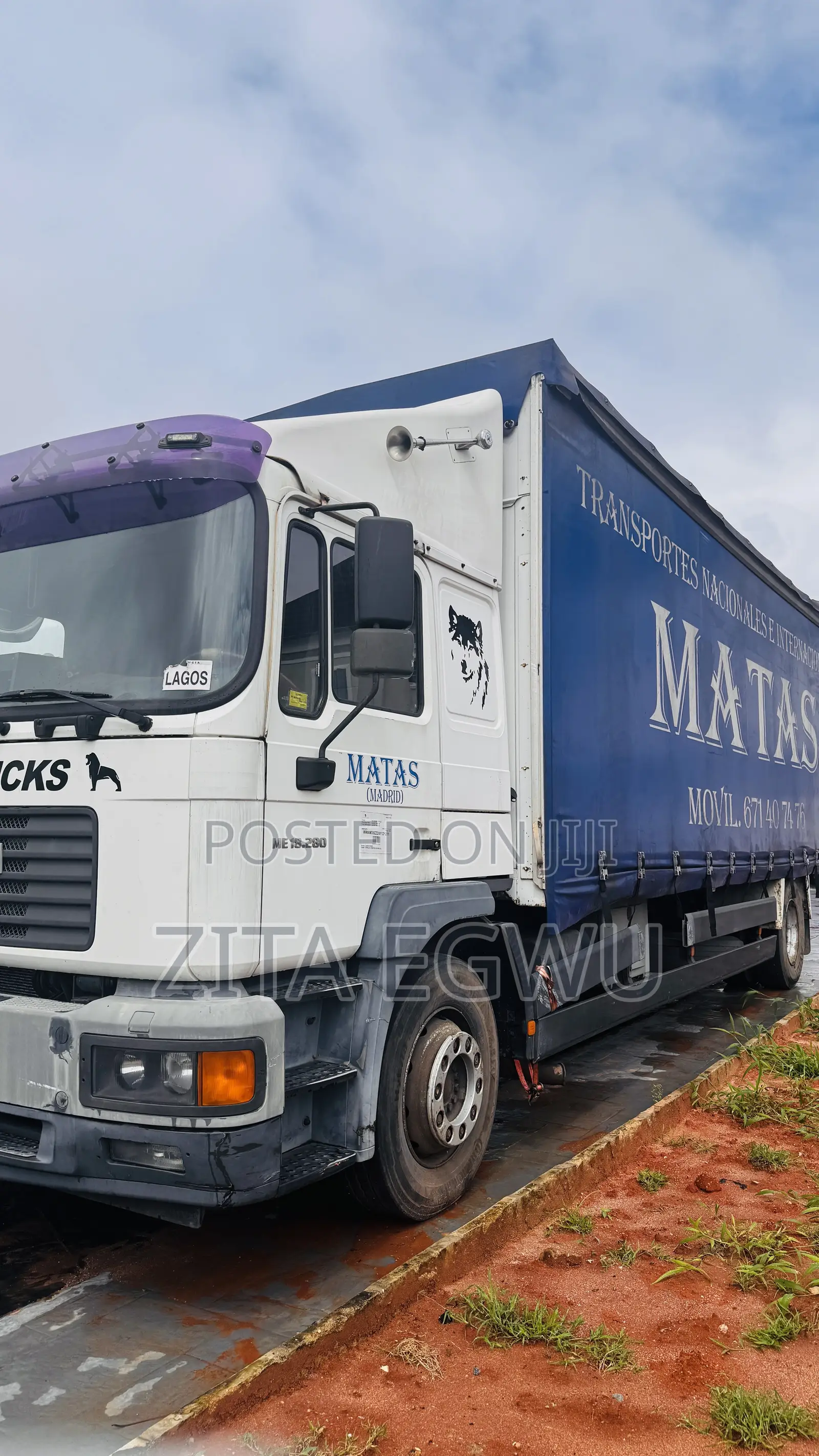 Foreign Used MAN ME 18.280 Cargo Truck – Direct From Abroad