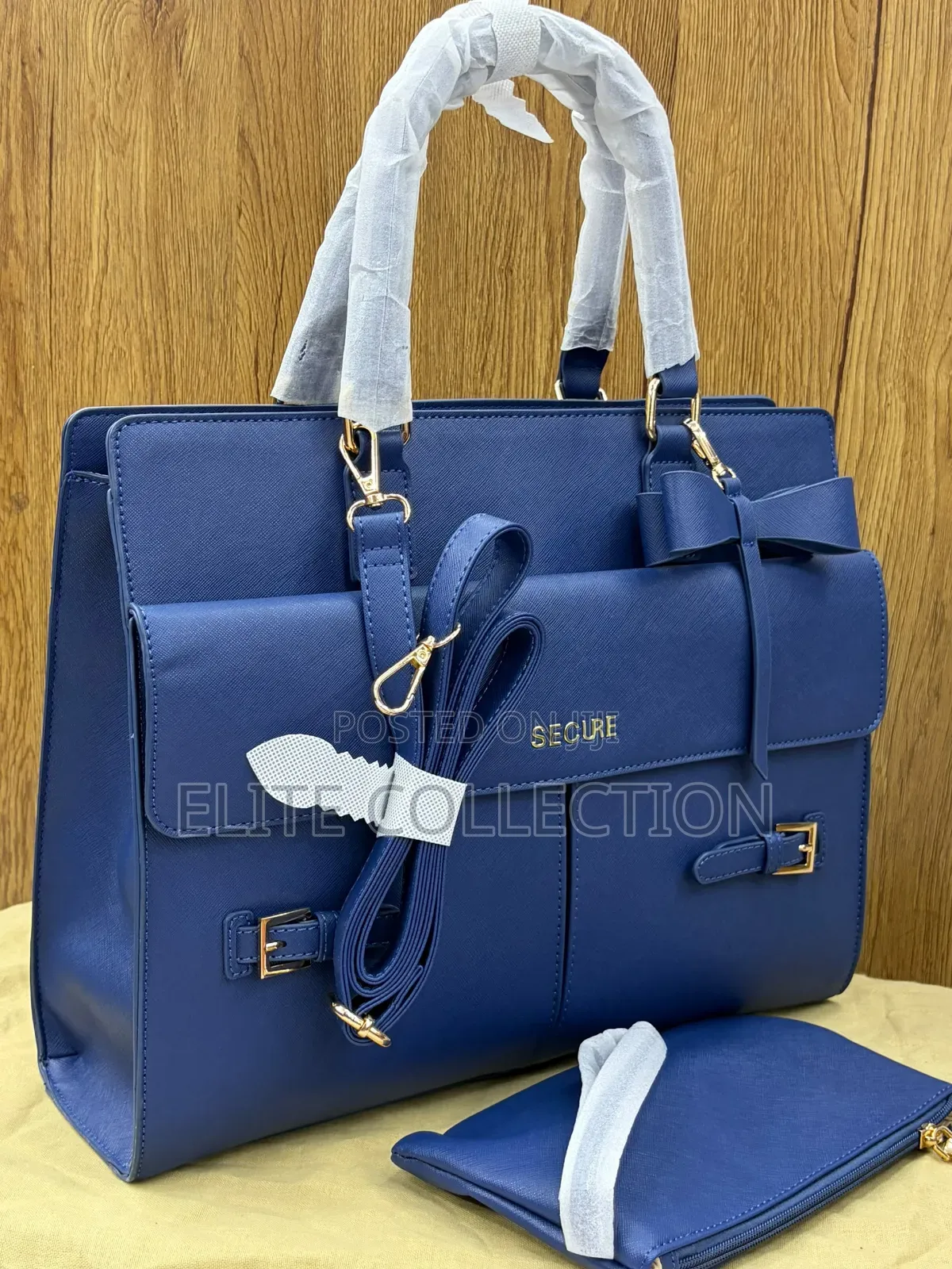 Secure Luxury Bag Size: Big Pure Leather