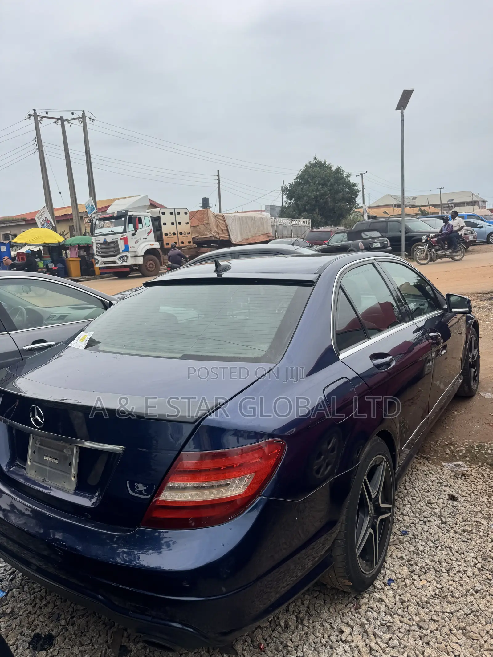 Mercedes-Benz C300 Sport 4Matic Sedan AWD (3.5L 6cyl 7A) 2013 Blue