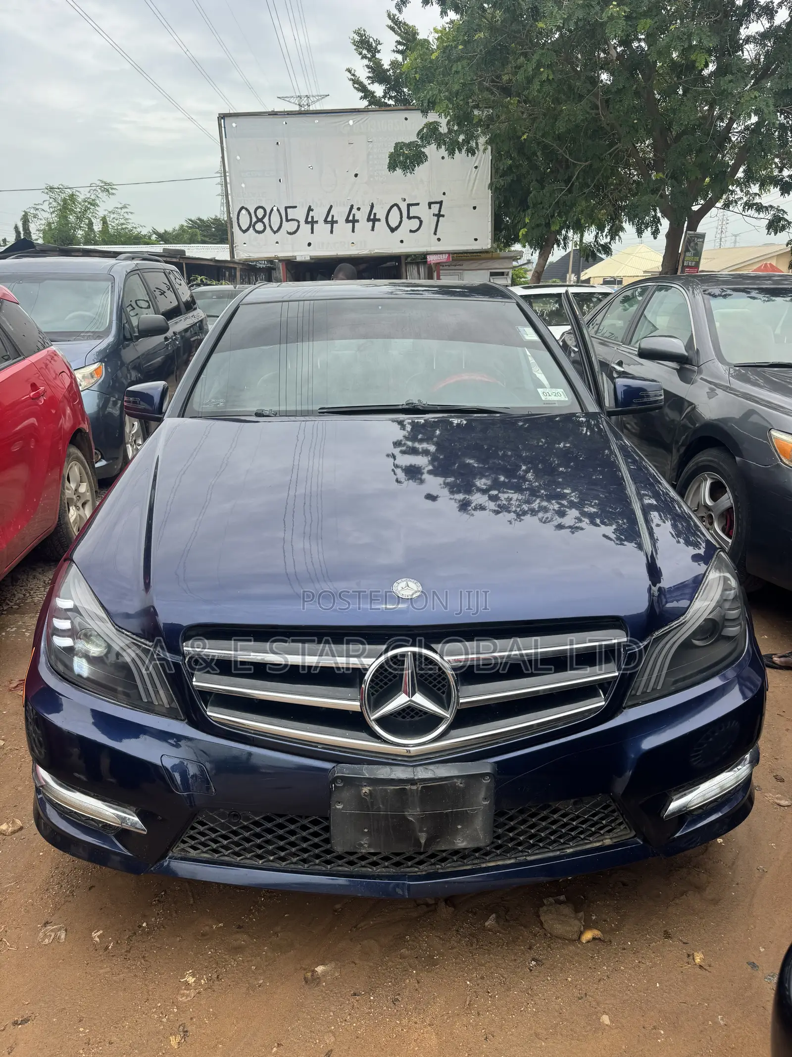 Mercedes-Benz C300 Sport 4Matic Sedan AWD (3.5L 6cyl 7A) 2013 Blue