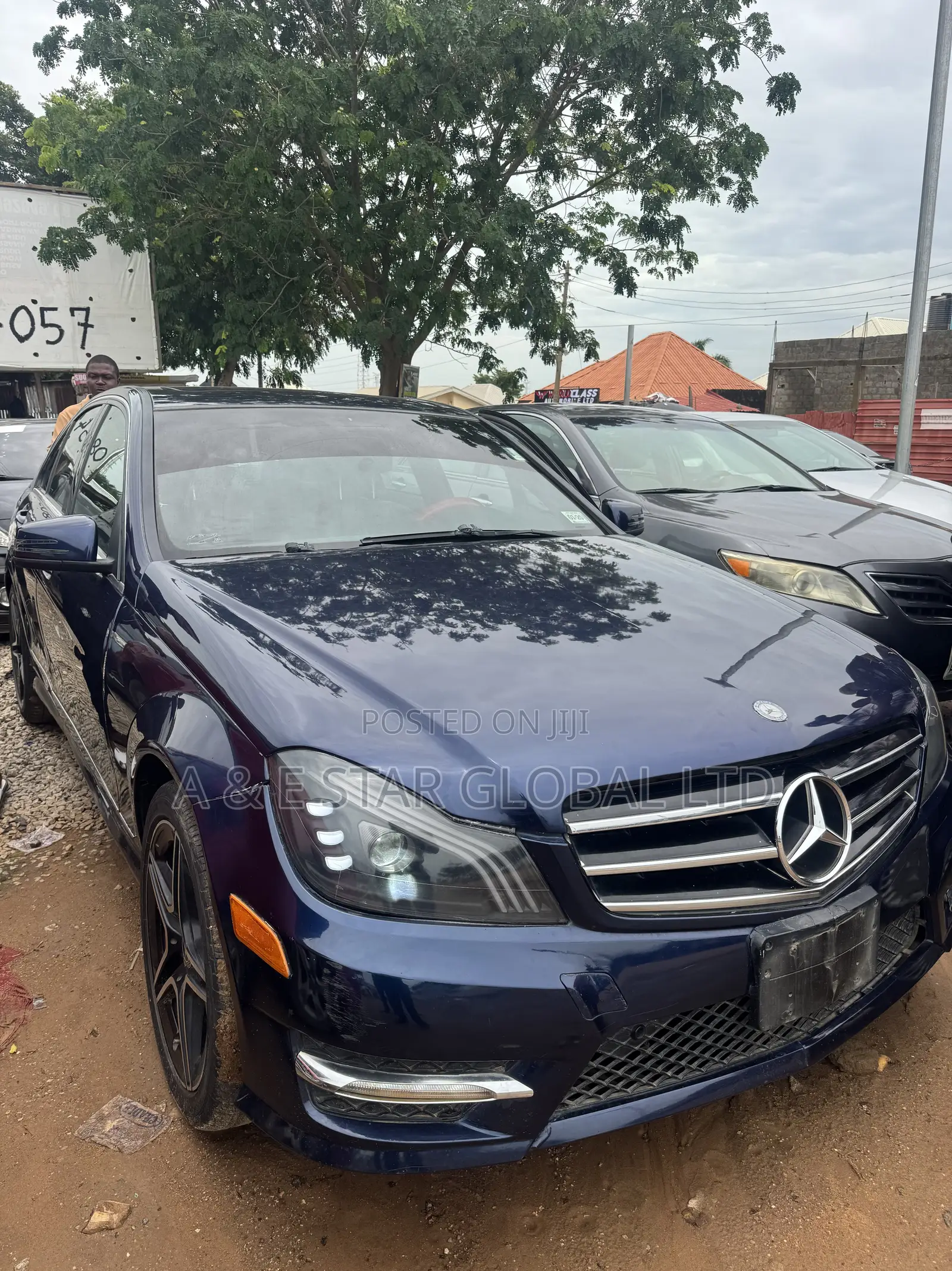Mercedes-Benz C300 Sport 4Matic Sedan AWD (3.5L 6cyl 7A) 2013 Blue