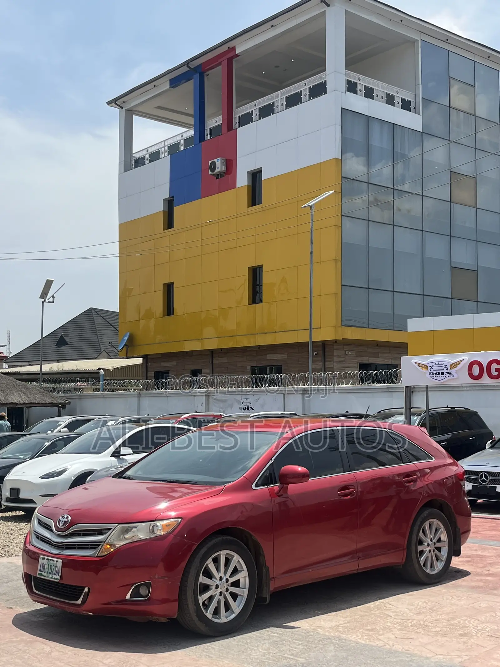 Toyota Venza 2009 Red