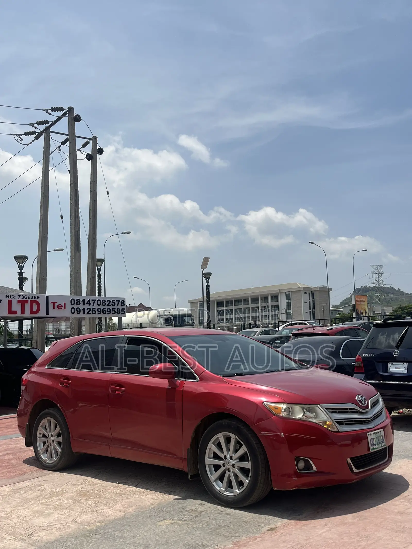 Toyota Venza 2009 Red