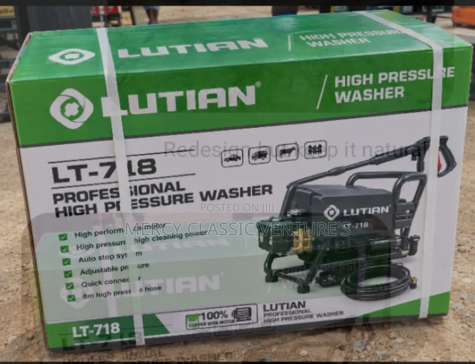 LUTIAN LT-718 Professional High Pressure Washer