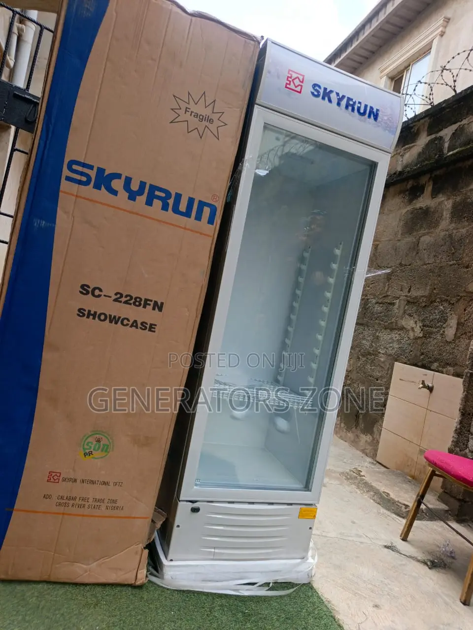 Skyrun SC-228FN Commercial Chiller 228L