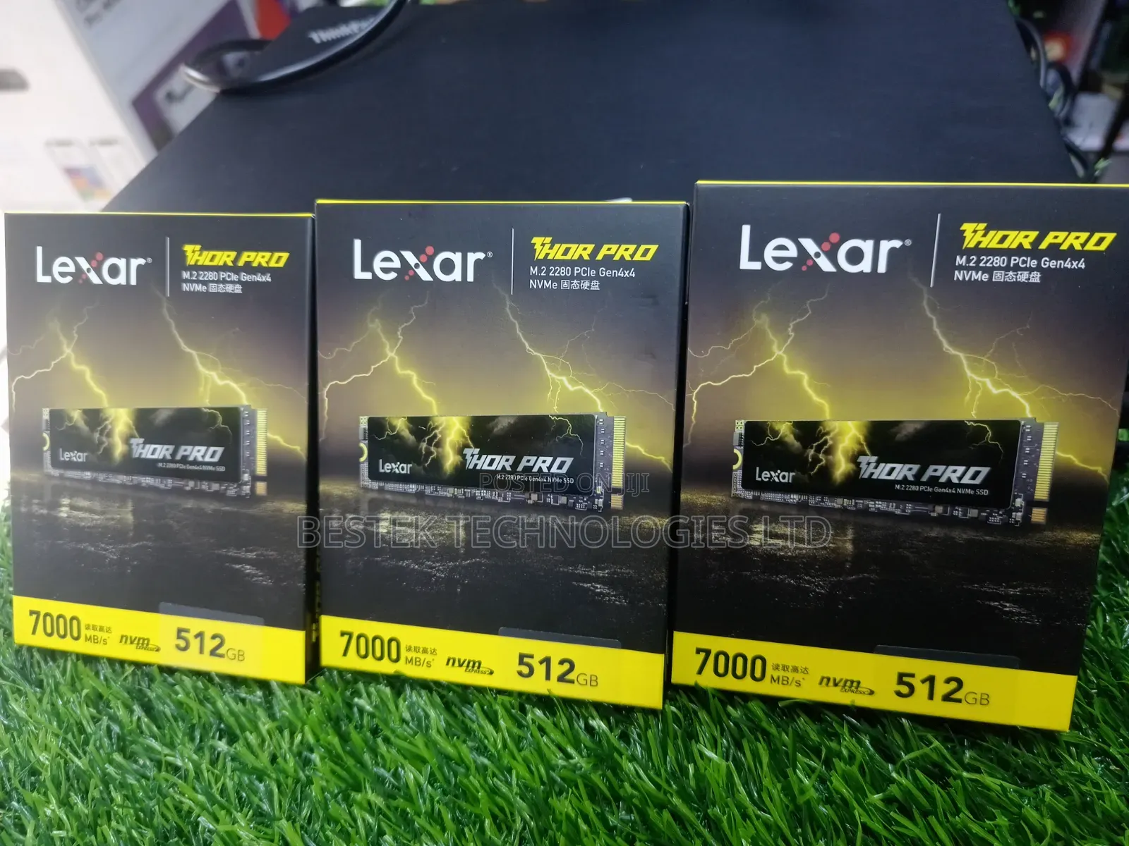 Lexar Thor Pro M.2 2280 PCle NVMe Gen 4*4 512GB