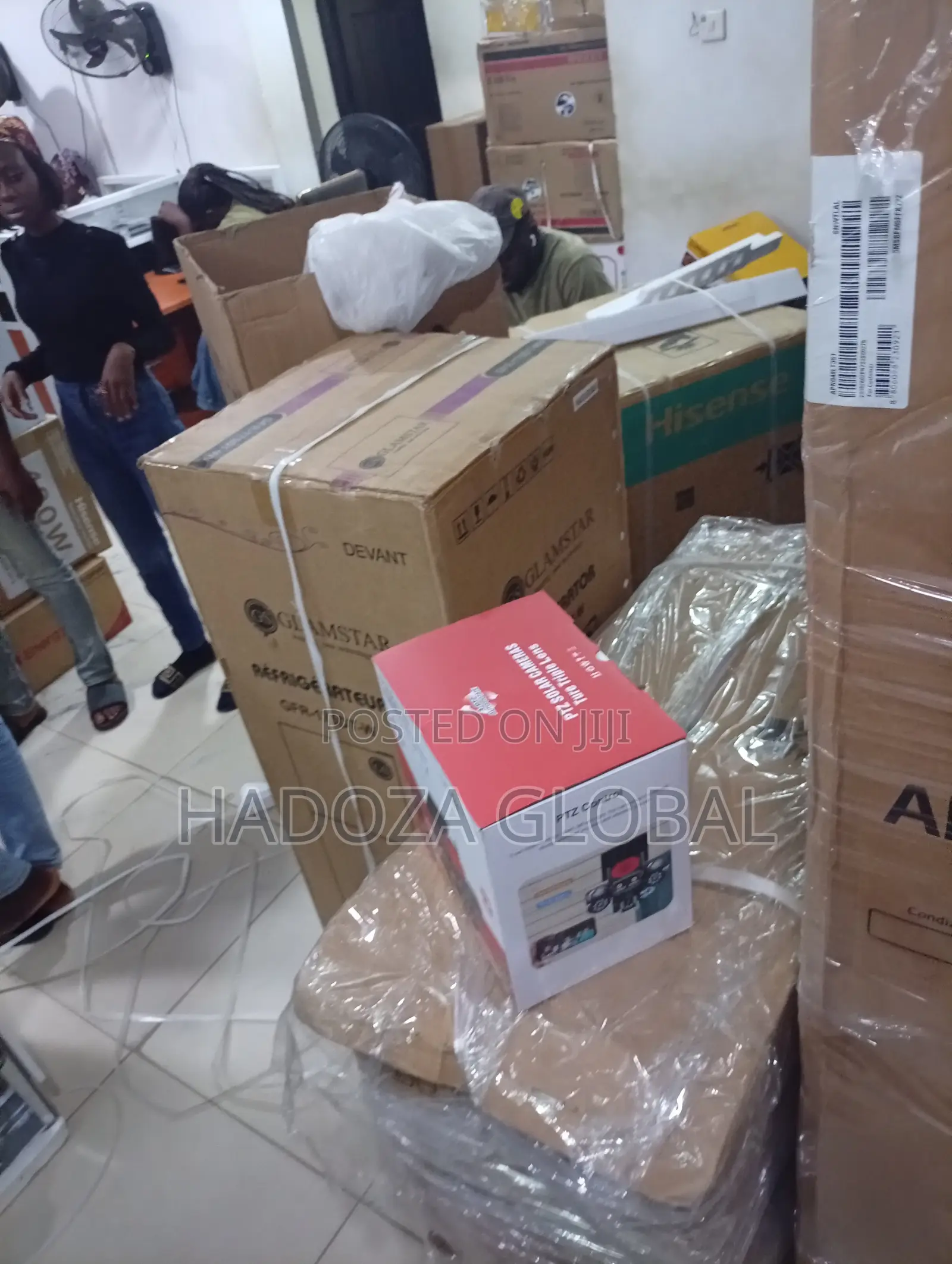 Three Lens Smart PTZ Solar Camera for Home, Shop, Office