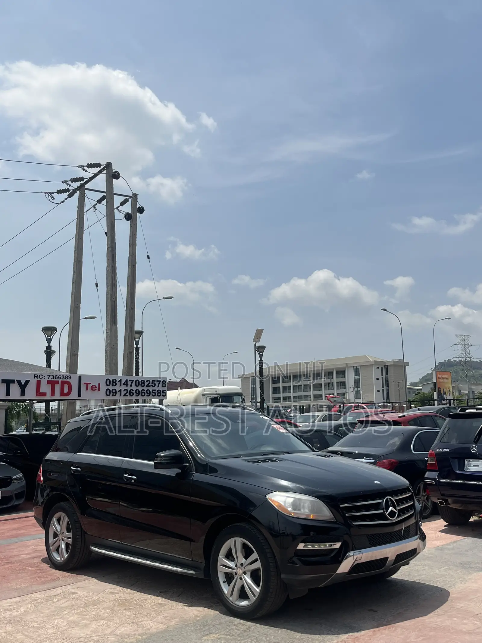 Mercedes-Benz M Class 2015 Black