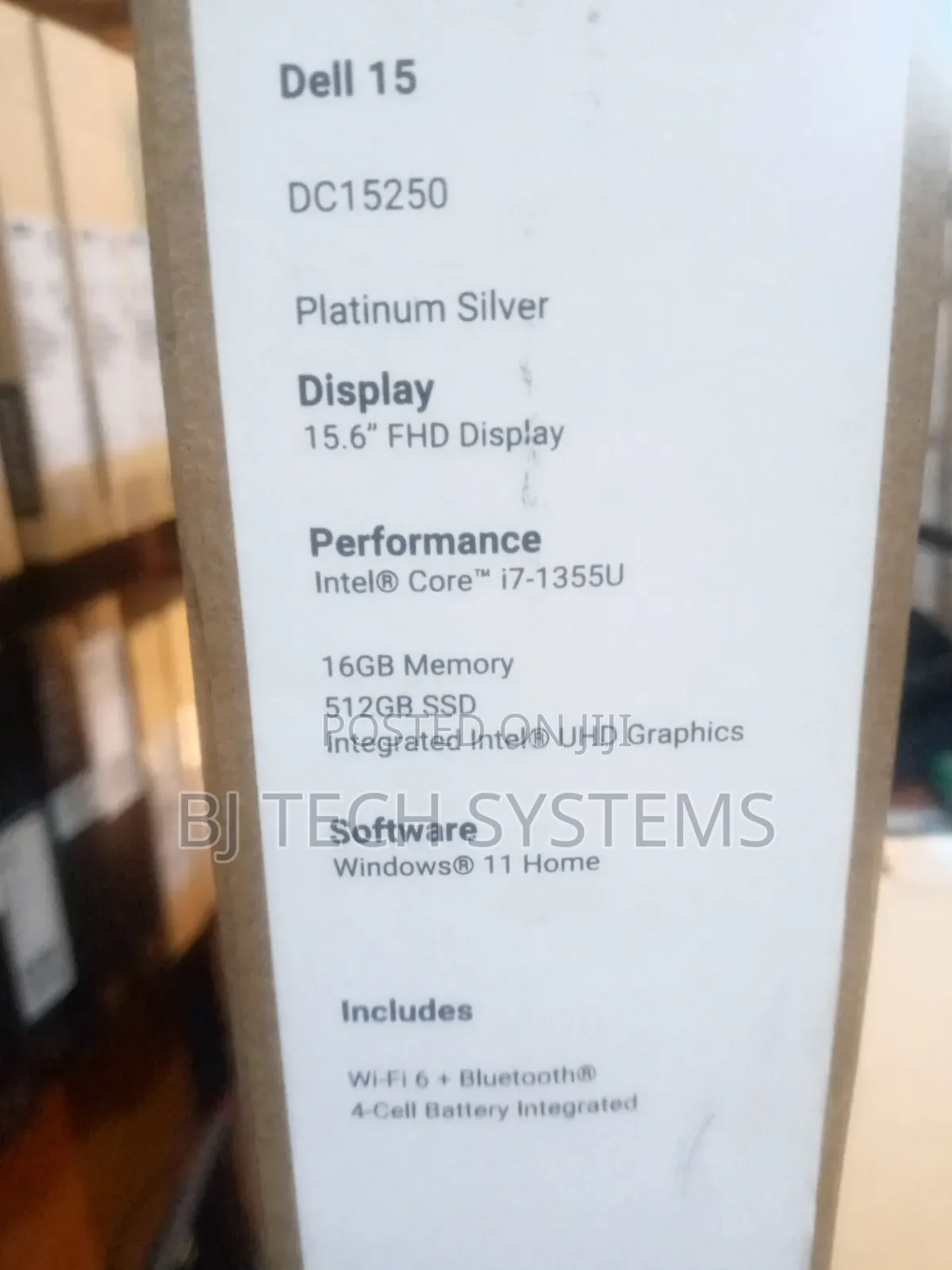 New Laptop Dell Inspiron 15 16GB Intel Core i7 SSD 512GB