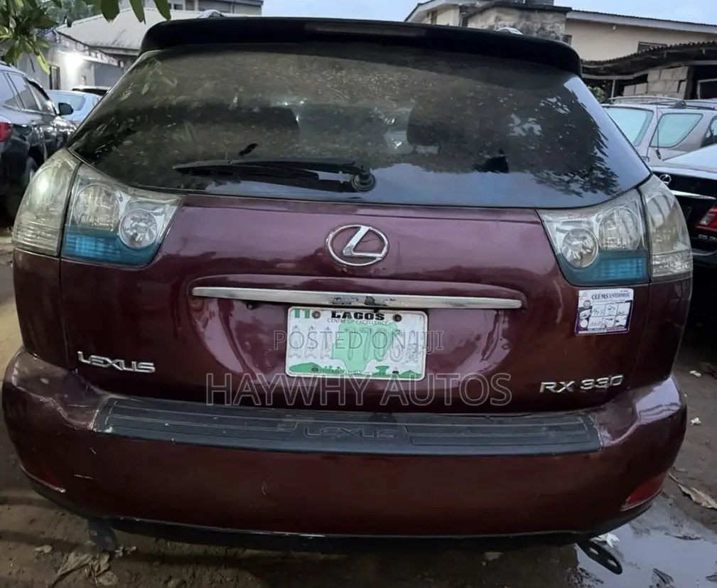 Lexus RX 2007 Red