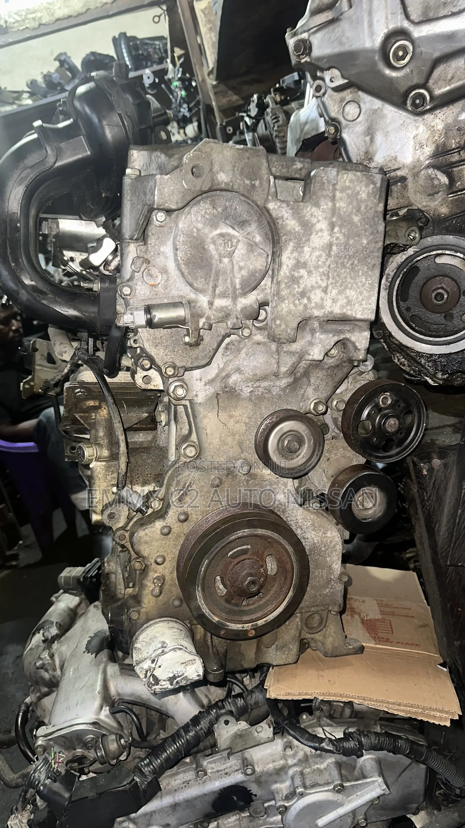 Engine Nissan Rogue 2008 QR 2.5L