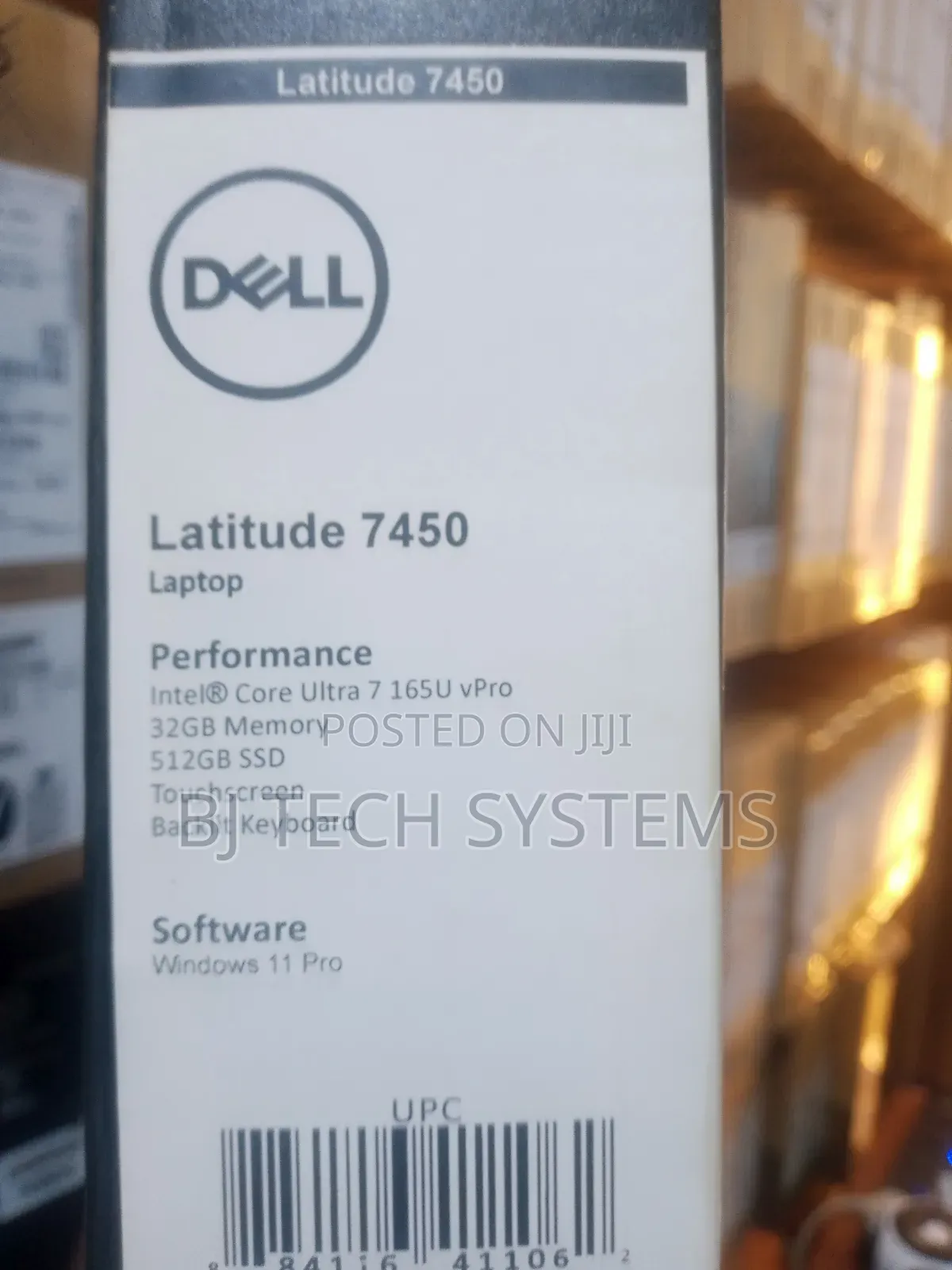 New Laptop Dell Latitude 7450 32GB Intel Core Ultra 7 SSD 512GB