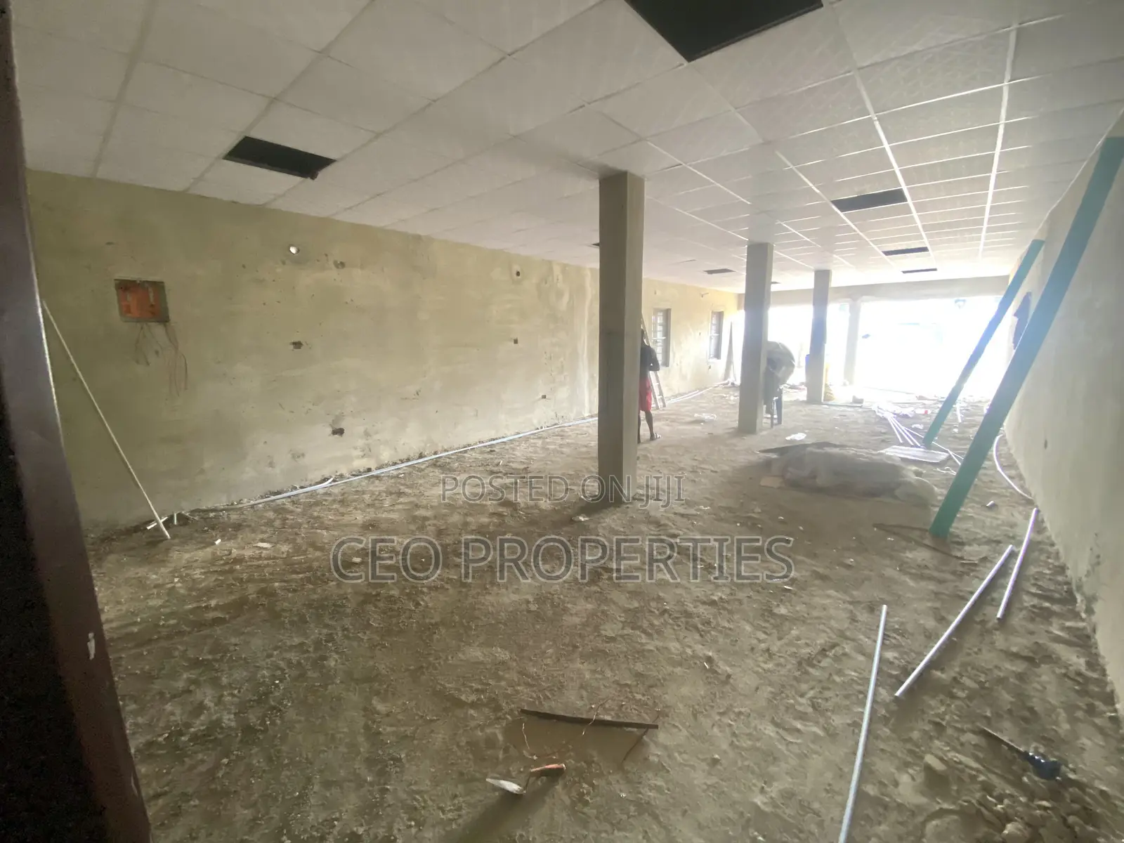 150sqm Warehouse/Store Facing Ado Road Ajah Lagos